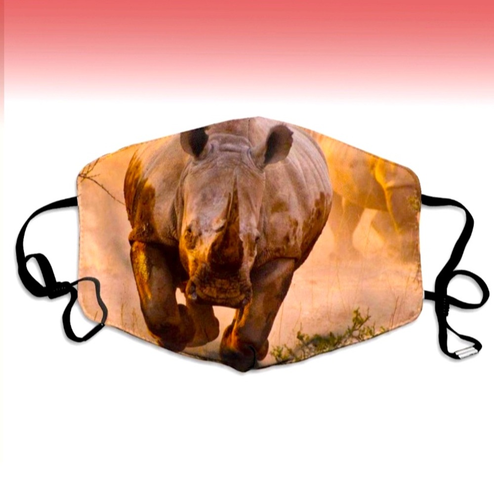 🦏 Adult Rhino Face Mask 🦏